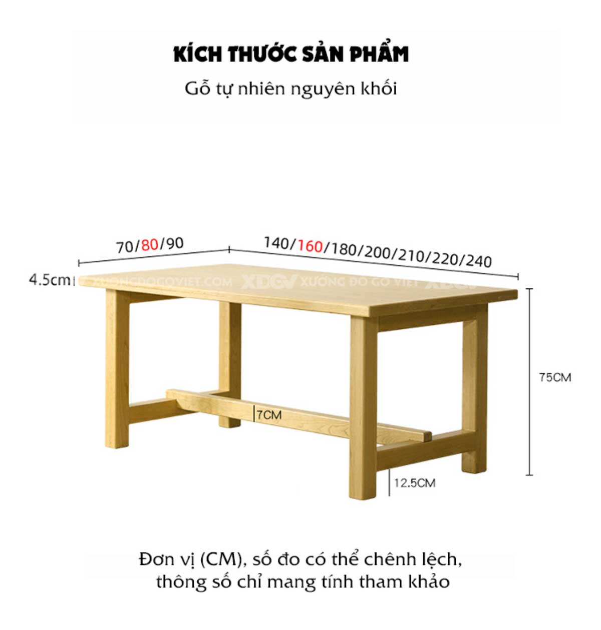 Bàn Ăn Gỗ Sồi Tự Nhiên Mặt Dày 4 Ghế Tựa Lưng Cong