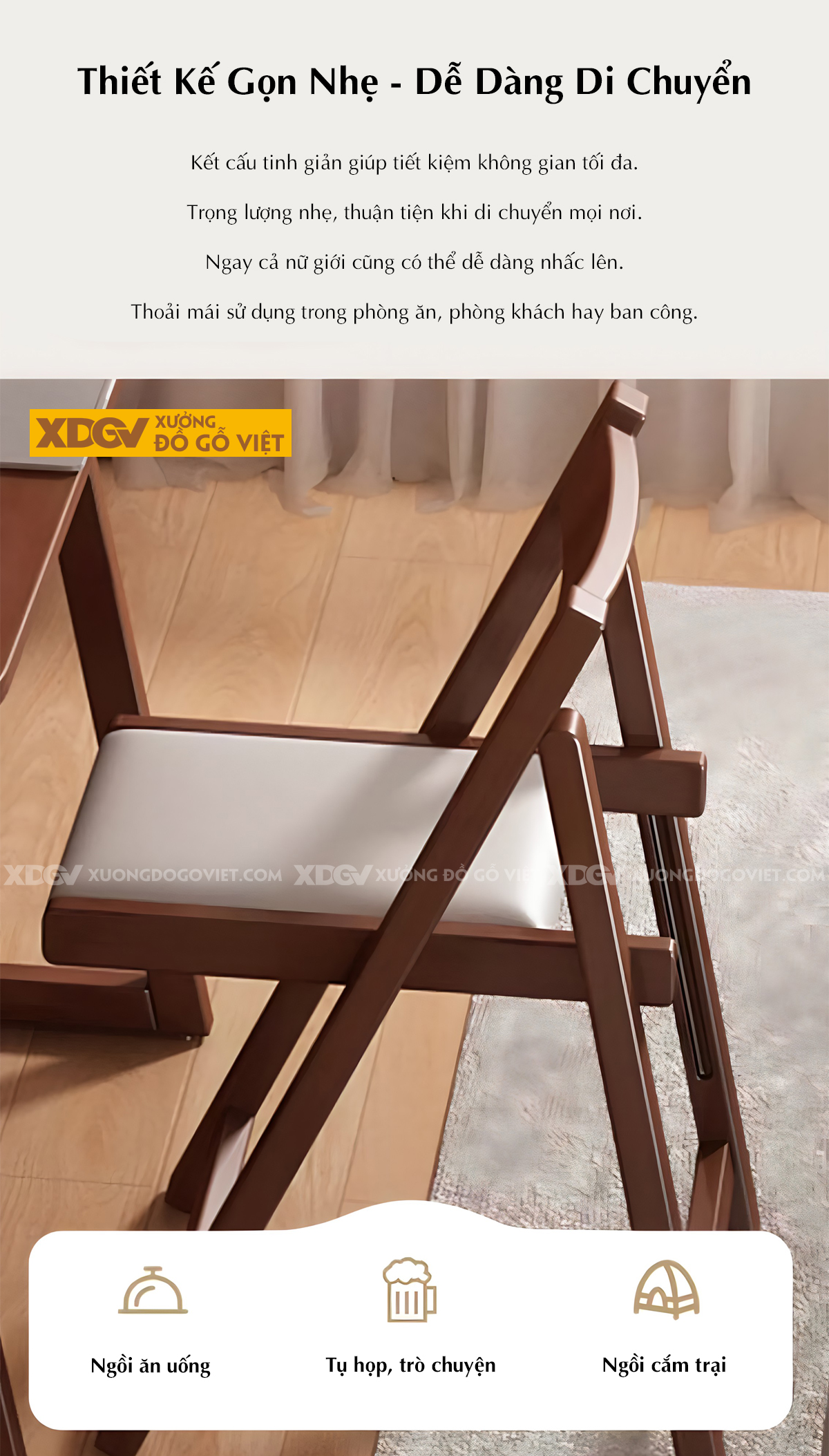 Bàn Ăn Phòng Bếp Gỗ Sồi Bàn Tròn Thông Minh Gấp Gọn Đa Năng