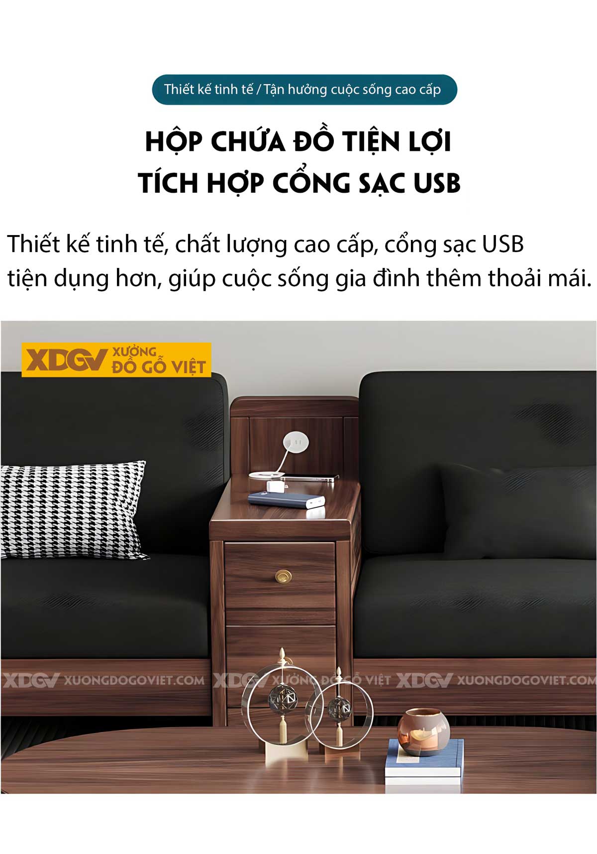 Bàn Ghế Óc Chó Tay Bo Lưng Nan Thưa Hiện Đại Mới Đẹp