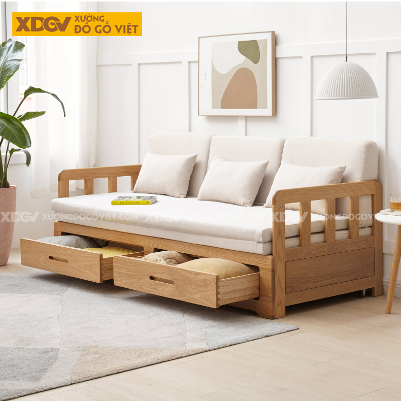 Bàn Ghế Sofa Gỗ Tự Nhiên