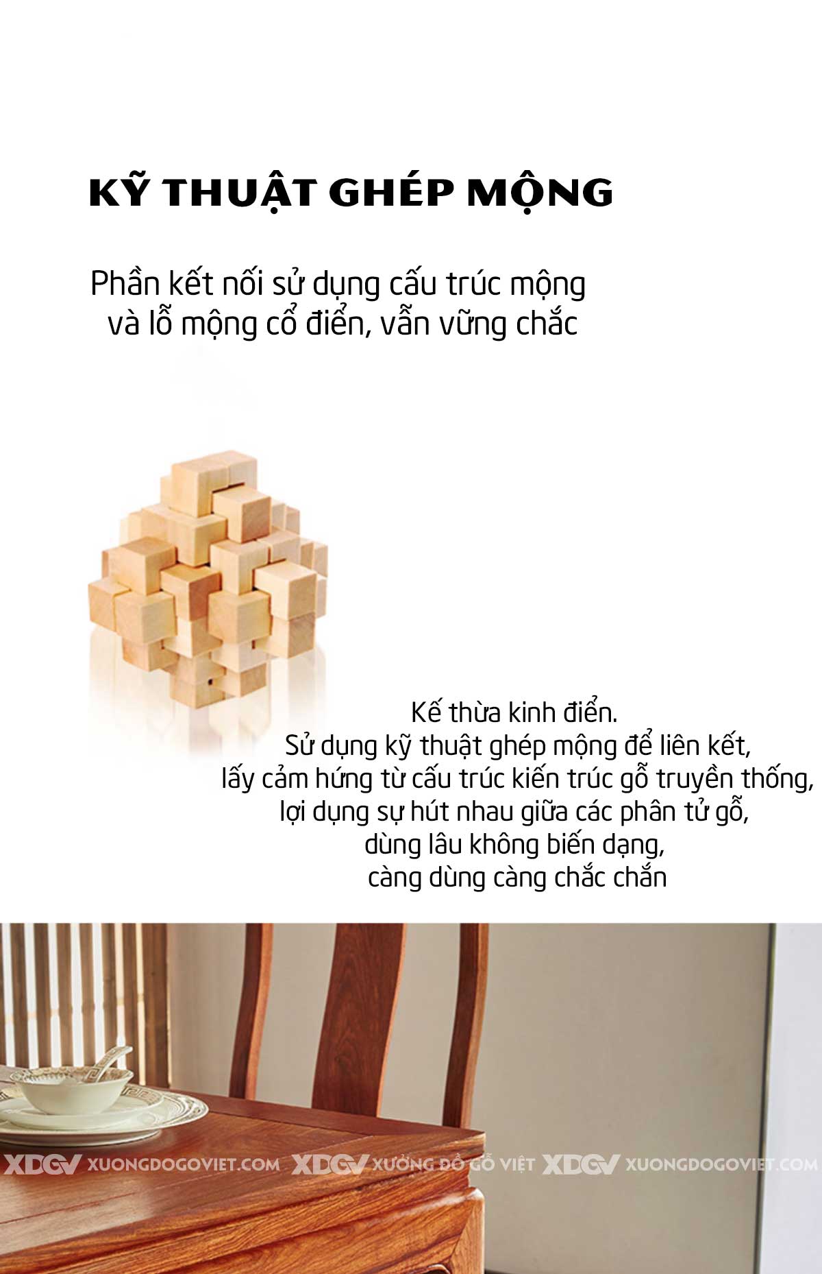 Bộ Bàn Ăn 6 Ghế Gỗ Gõ Đỏ Á Đông Tối Giản Chân Móng Ngựa