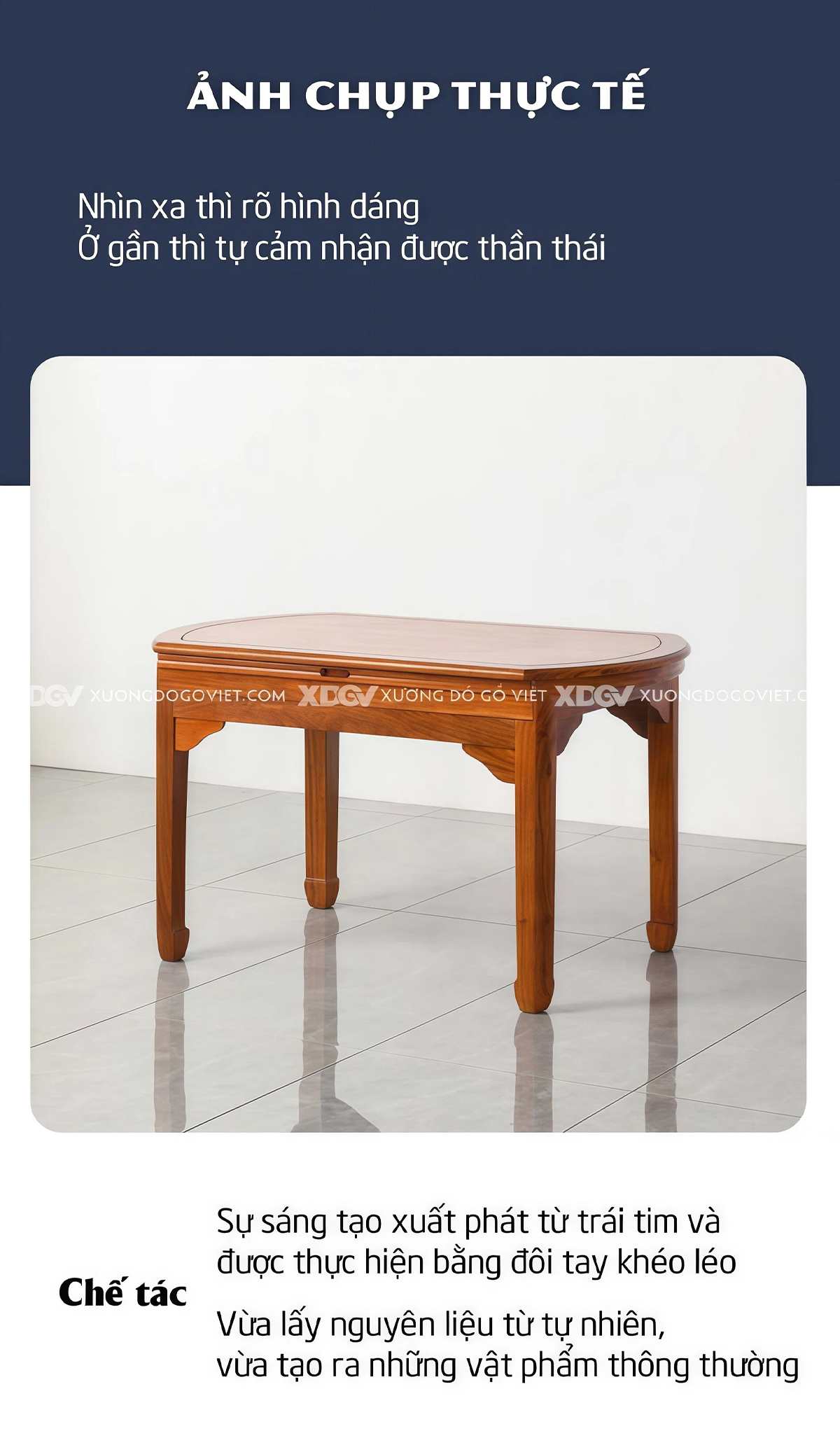 Bộ Bàn Ăn Gỗ Gõ Đỏ 6 Ghế Bàn Tròn Đa Năng Tích Hợp Mâm Xoay