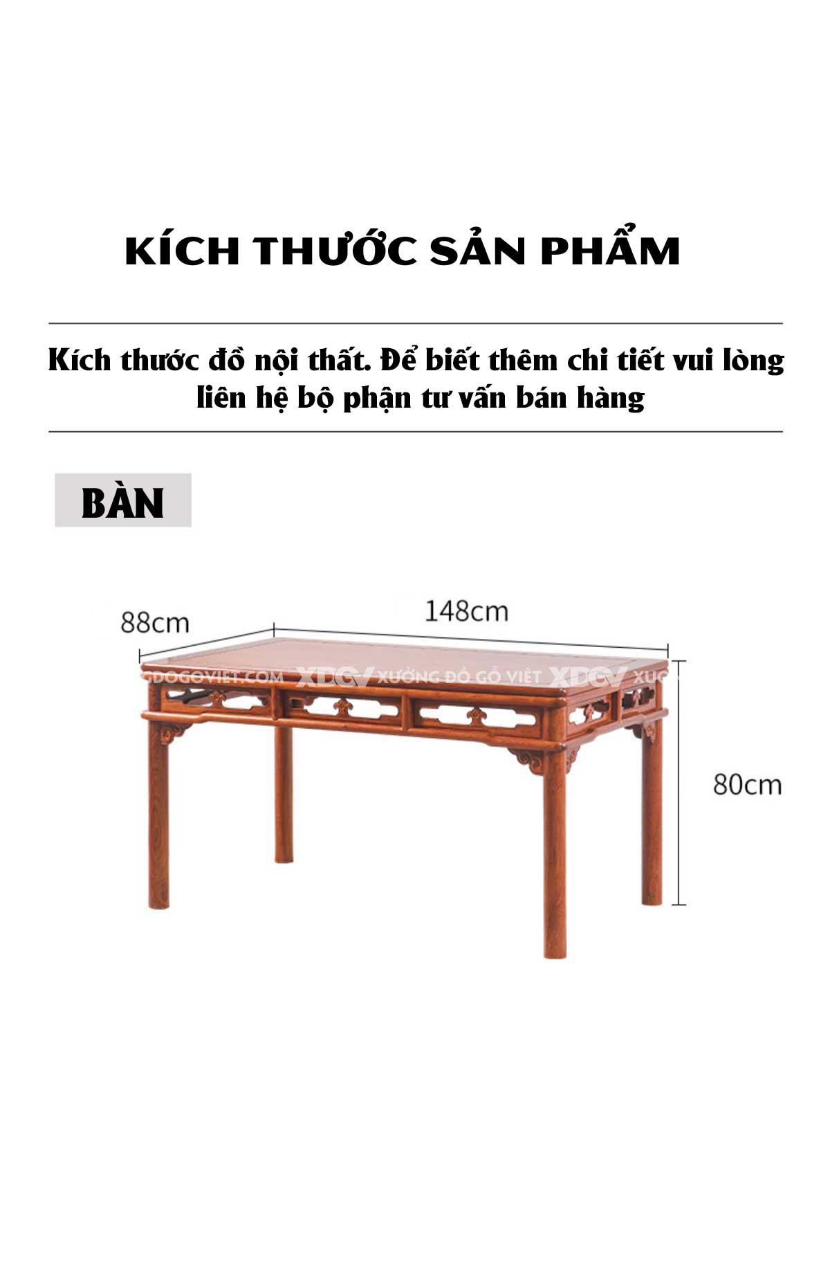 Bộ Bàn Ăn Gỗ Gõ Đỏ 6 Ghế Quan Mạo Dạ Bàn Họa Tiết Linh Chi