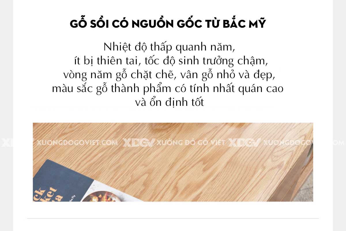 Bộ Bàn Ăn Gỗ Sồi Đẹp Farmhouse Nguyên Tấm Vững Chãi Mộc Mạc