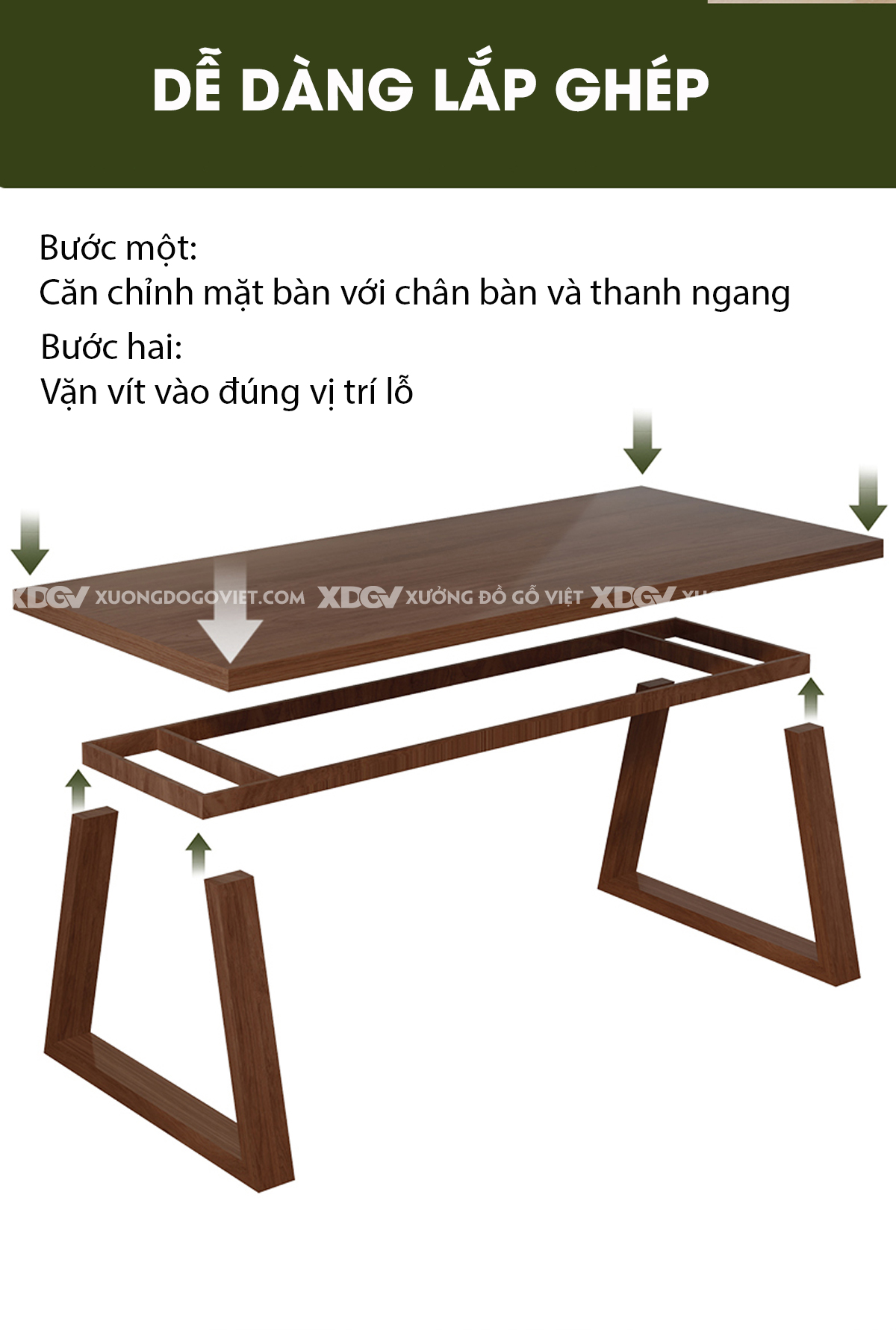 Bộ Bàn Ăn Gỗ Sồi Nguyên Tấm Chân Thang Ghế Đôn Bọc Vải