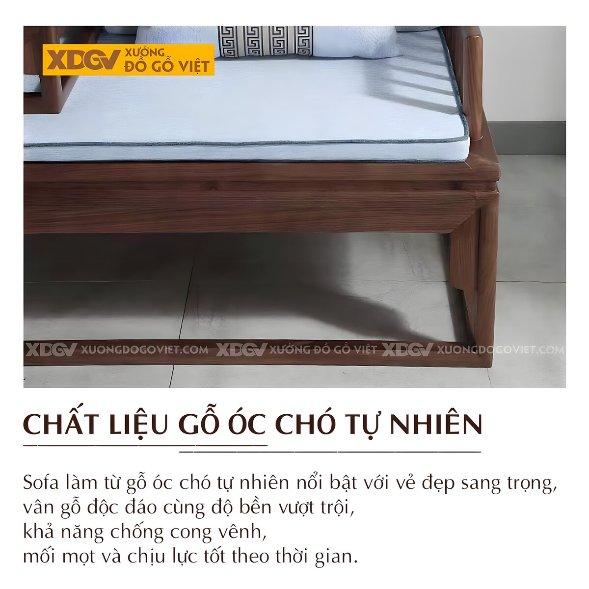 Bộ Bàn Ghế Gỗ Óc Chó Kiểu Nan Dọc Thanh Thoát