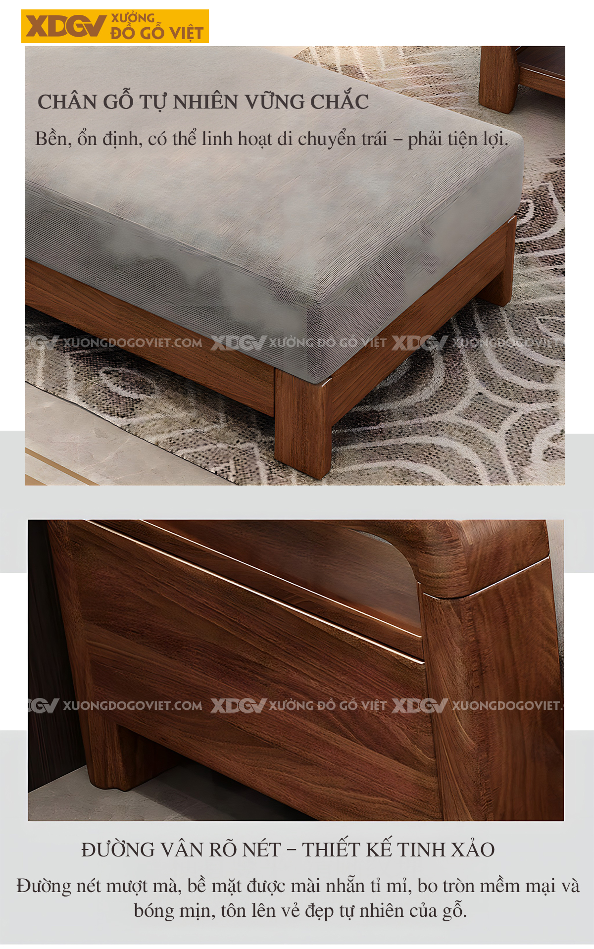 Bộ Sofa Căn Hộ Gỗ Lim Tự Nhiên Hiện Đại Tựa Nan Bọc Nệm
