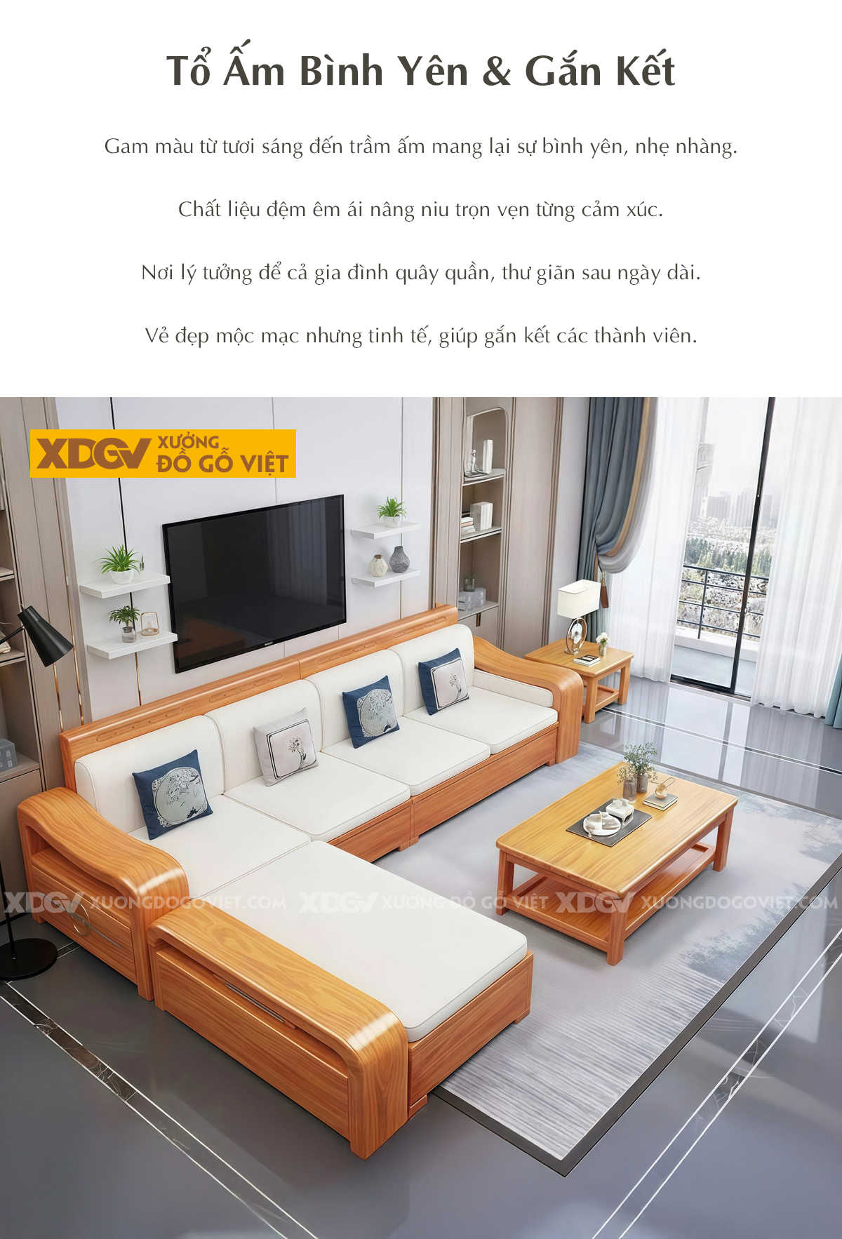 Bộ Sofa Phòng Khách Gỗ Gõ Đỏ Tay Cong Nghệ Thuật Độc Đáo