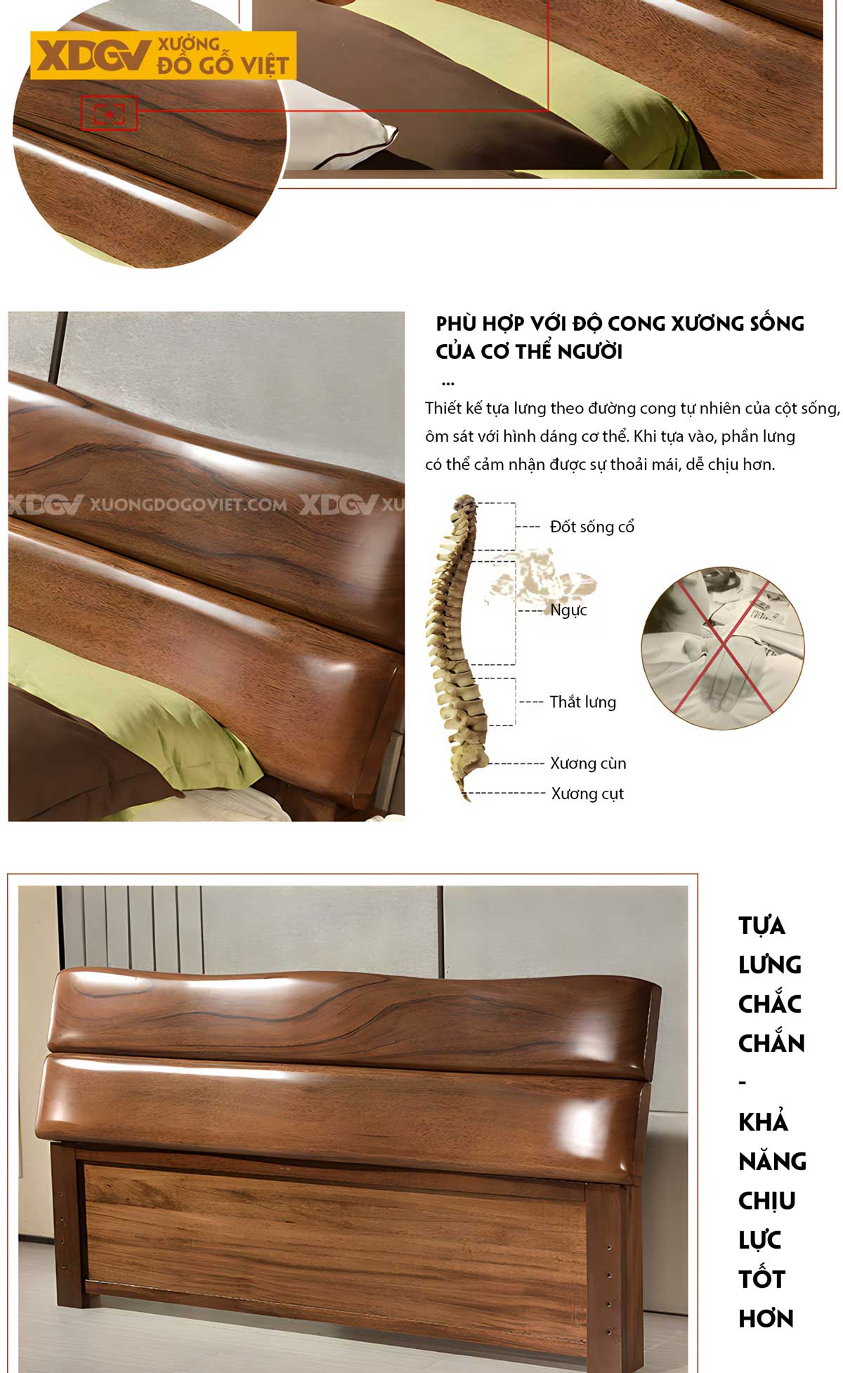 Giường Lim Tân Trung Hoa Gỗ Dày Dặn 2 Tầng Bề Thế Vững Chãi