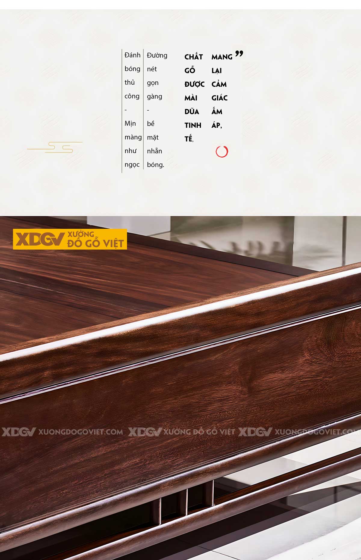 Giường Ngủ Lim Tân Cổ Điển Đầu Chạm Khắc Họa Tiết Nghệ Thuật