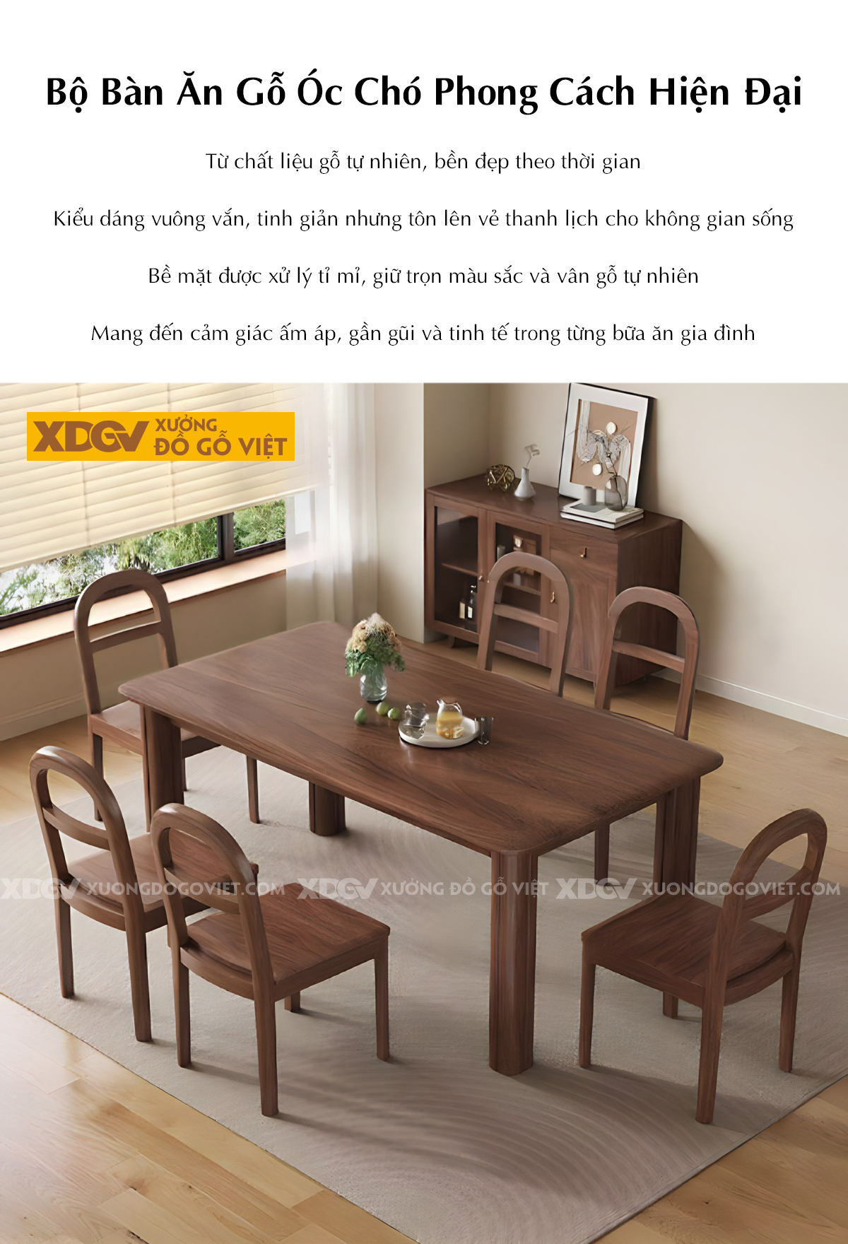 Giường Phòng Ngủ Gỗ Gõ Đỏ Tân Cổ Điển Đầu Gợn Sóng Kẻ Chỉ