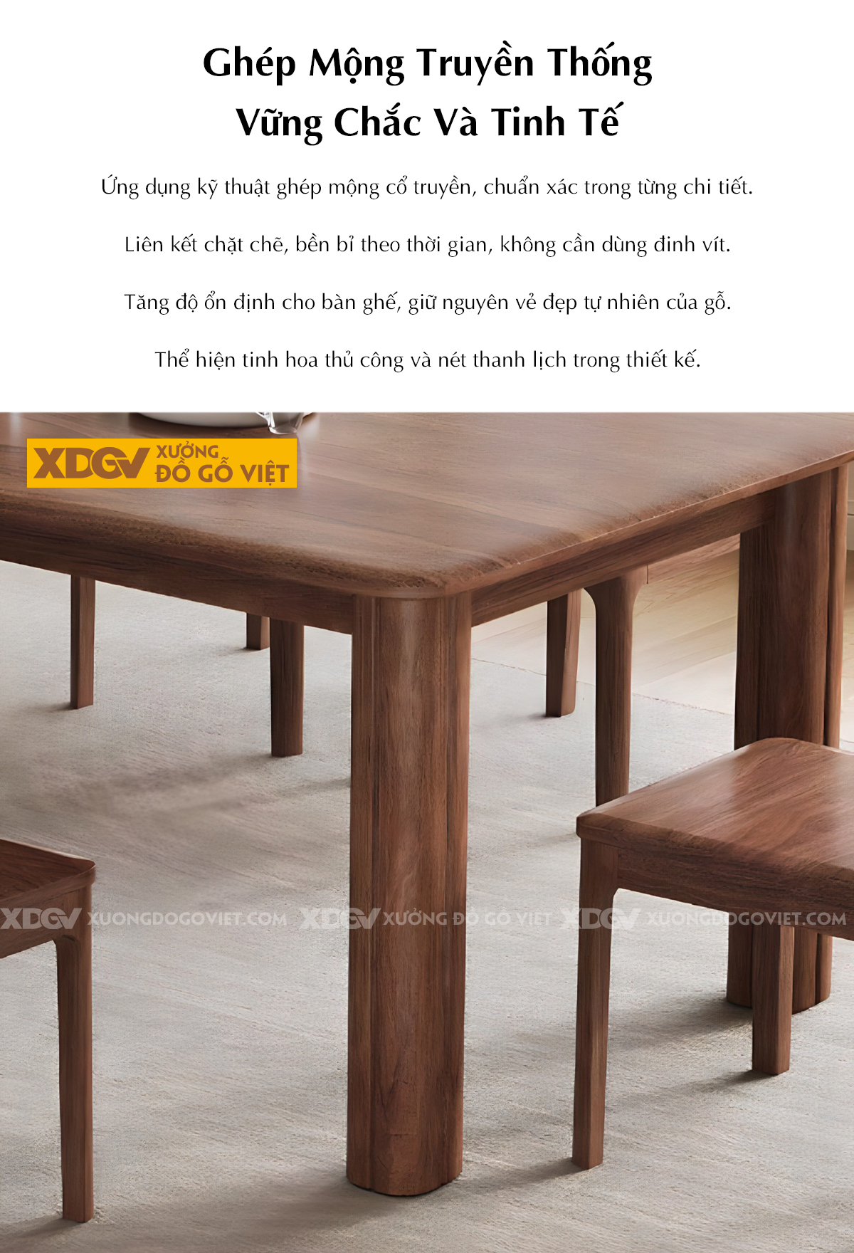 Giường Phòng Ngủ Gỗ Gõ Đỏ Tân Cổ Điển Đầu Gợn Sóng Kẻ Chỉ