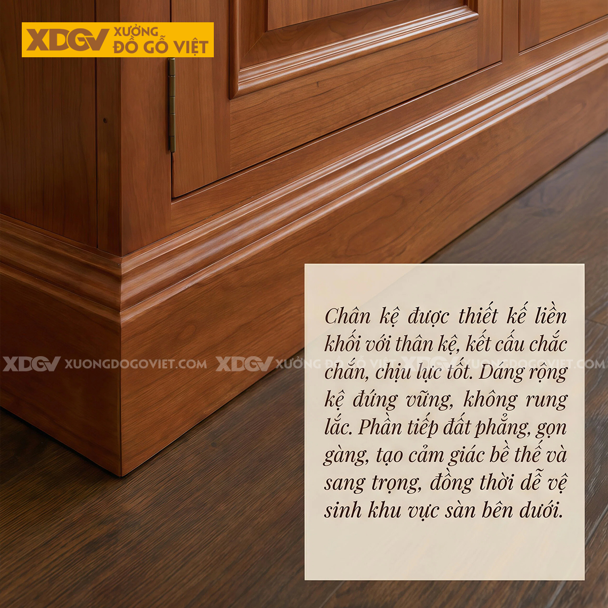 Kệ Tivi Kết Hợp Tủ Trưng Bày Gỗ Gõ Đỏ Tháp Kệ 2 Bên Độc Đáo