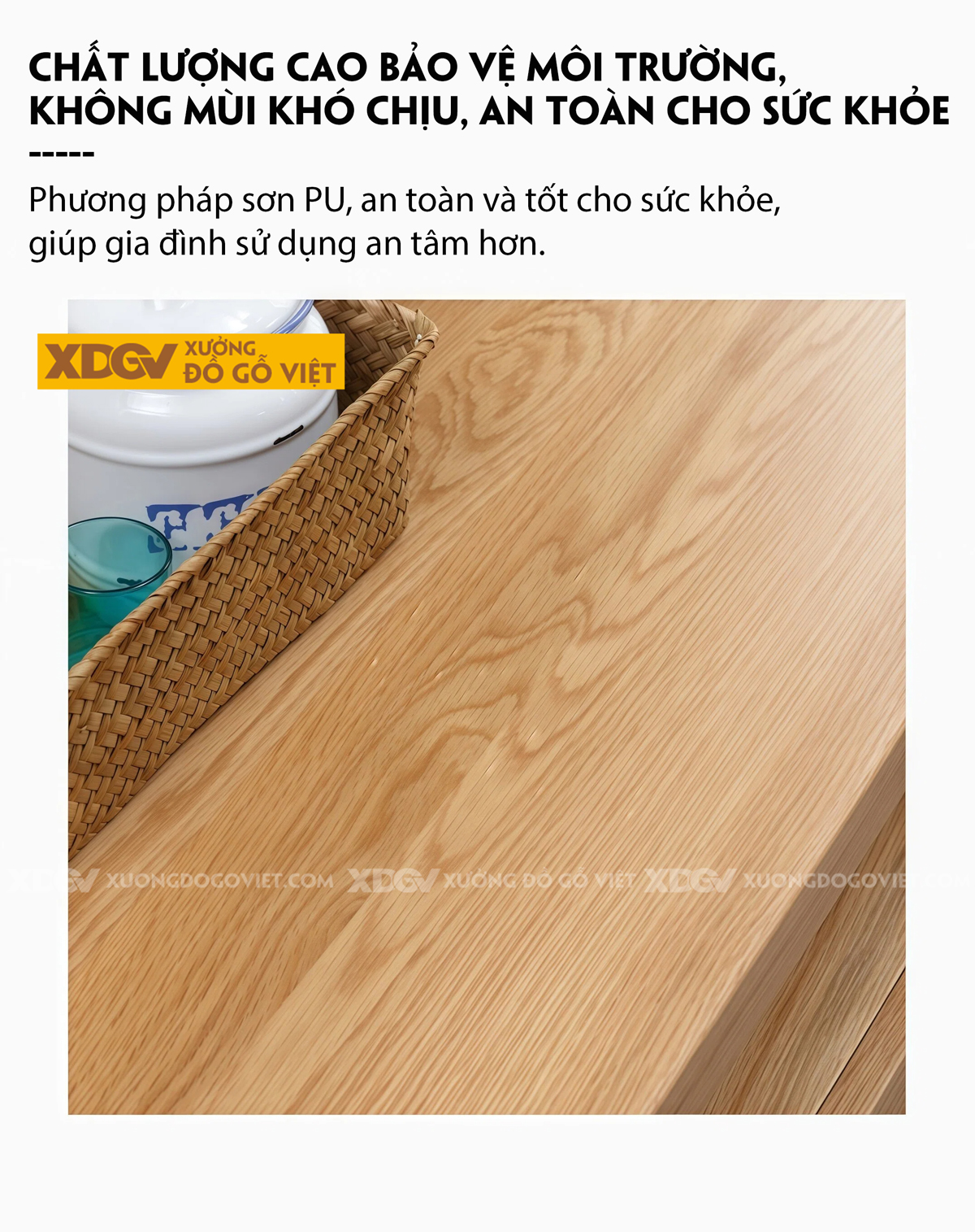 Mẫu Bàn Sofa Phòng Khách Hiện Đại Gỗ Sồi 2 Tầng Đa Năng