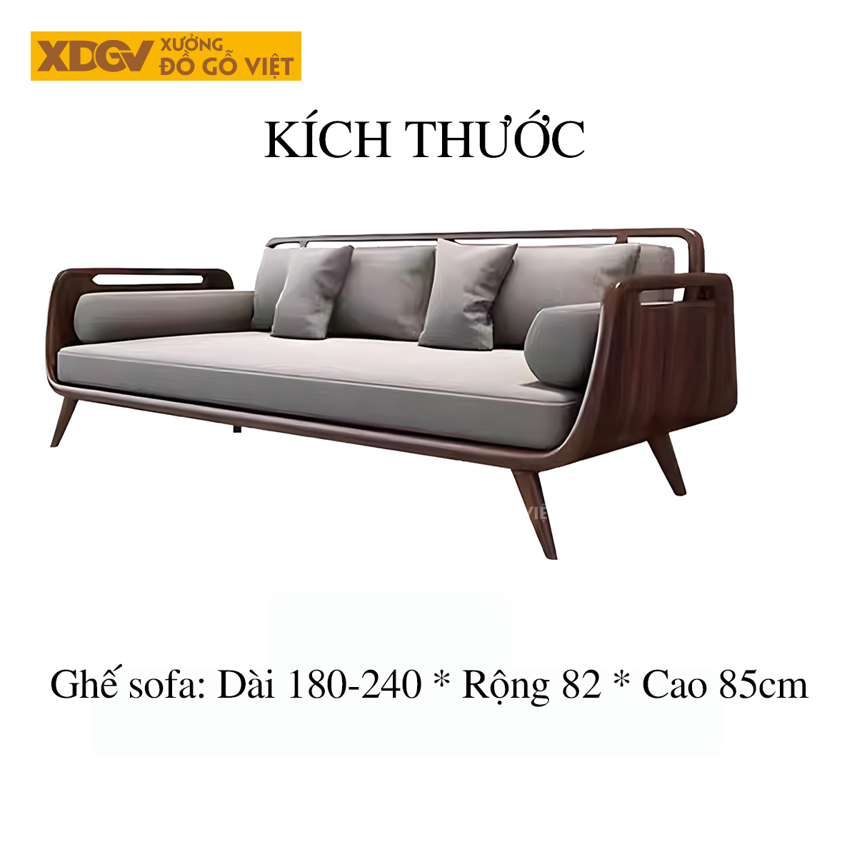 Mẫu ghế Sofa Lim Hiện Đại Japandi Tối Giản Tinh Tế Bọc Nệm