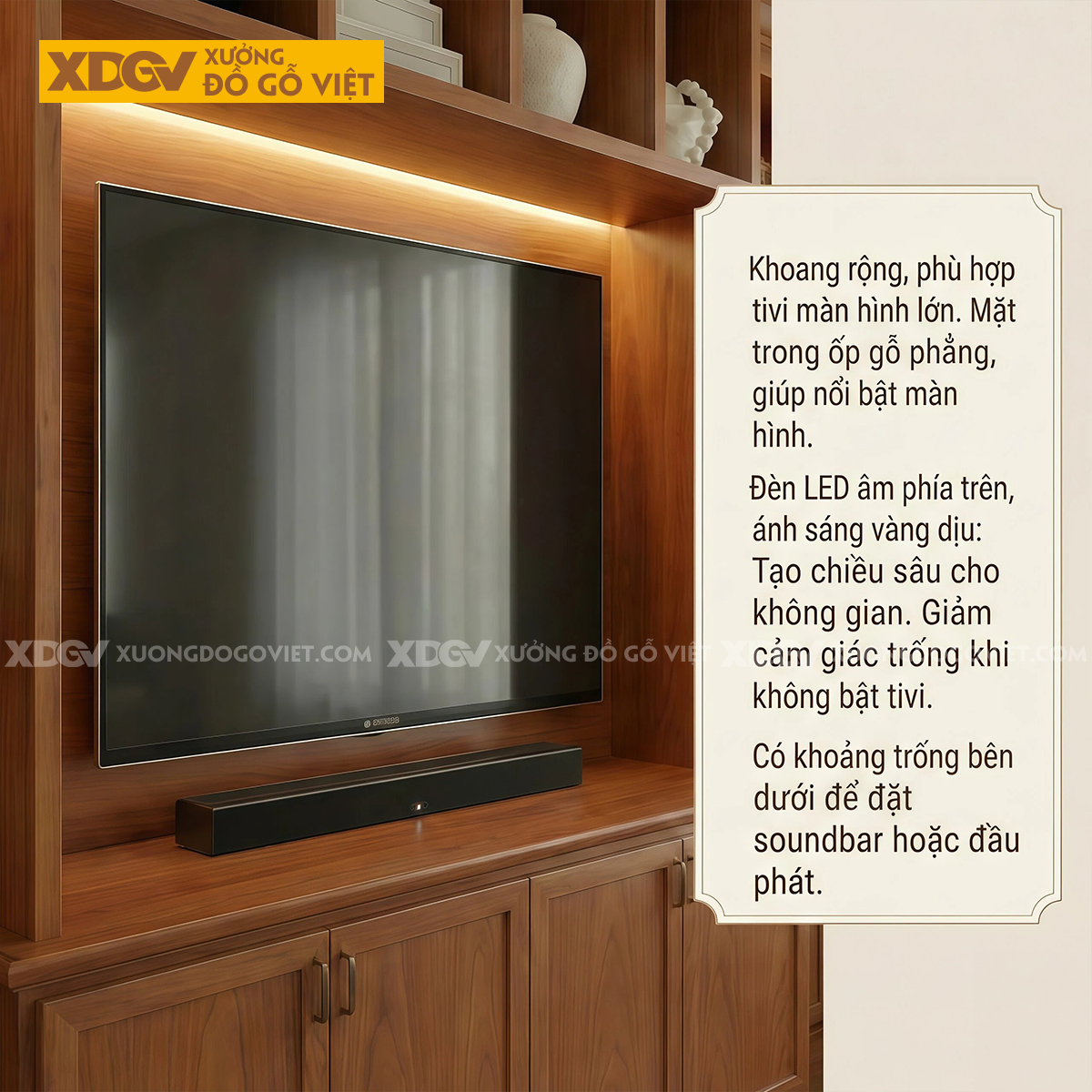 Mẫu Kệ Tivi Kèm Tủ Trưng Bày Gỗ Gõ Đỏ Phối Tủ Ngang Chân Kệ