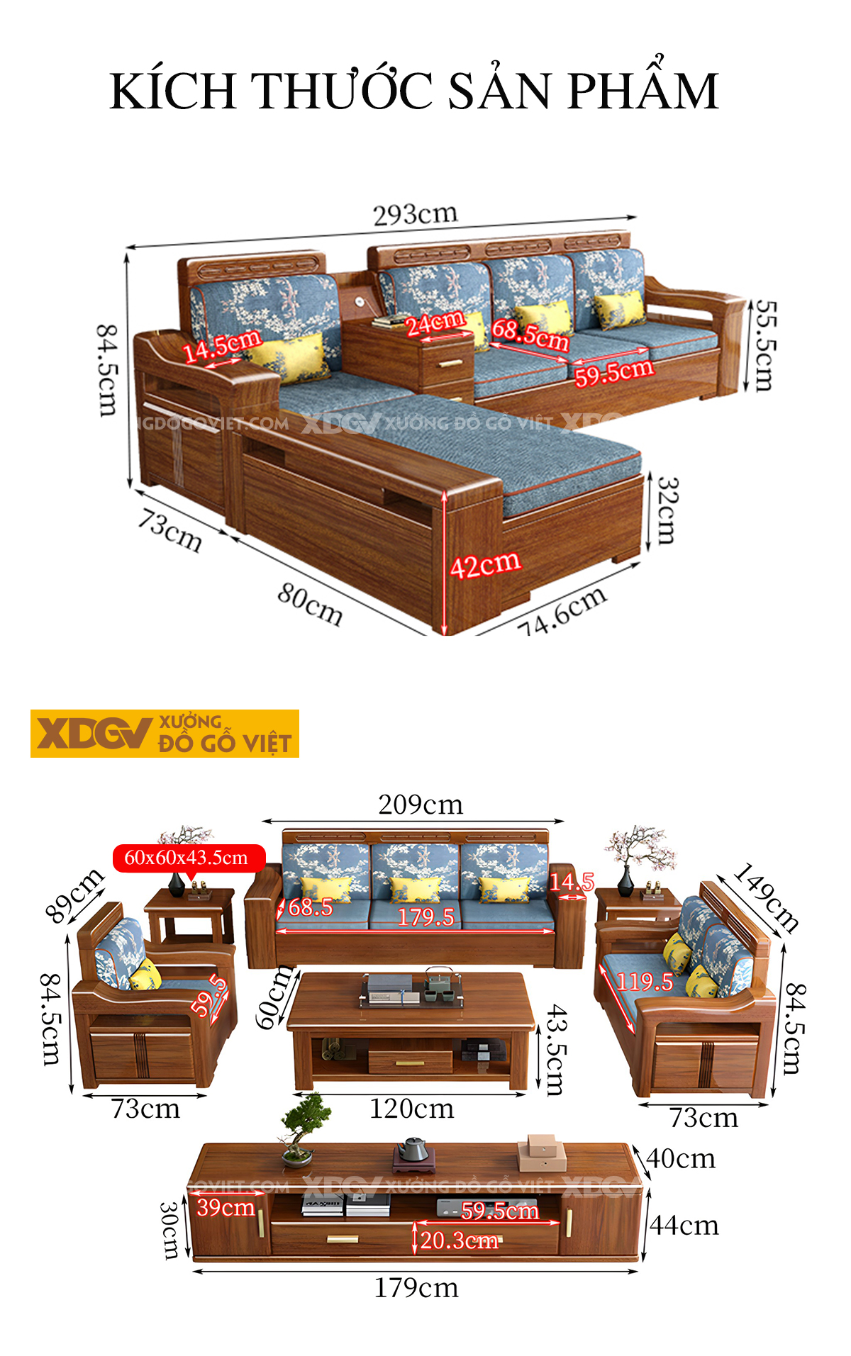 Mẫu Sofa Gõ Đỏ Hiện Đại Á Đông Bọc Nệm Tay Dày Uốn Lượn