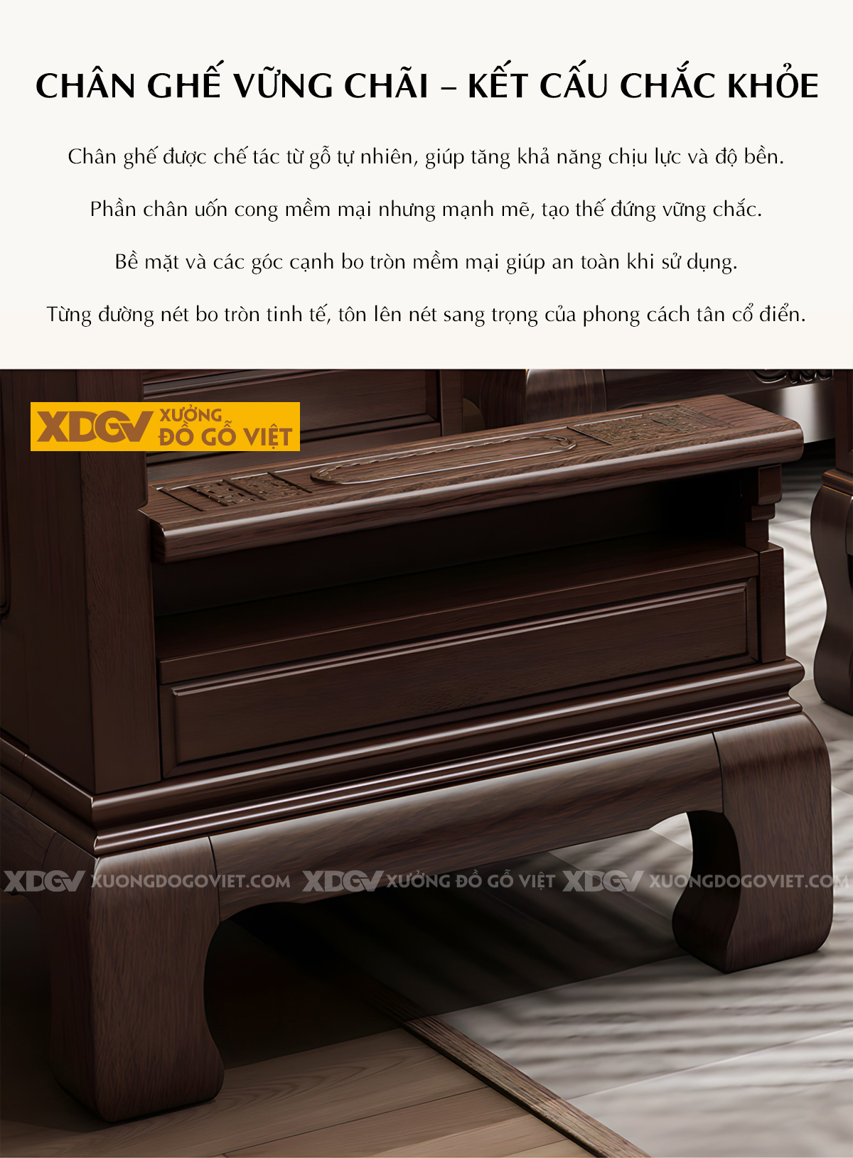 Mẫu Sofa Óc Chó Cổ Điển Á Đông Sang Trọng Chạm Khắc Tinh Xảo