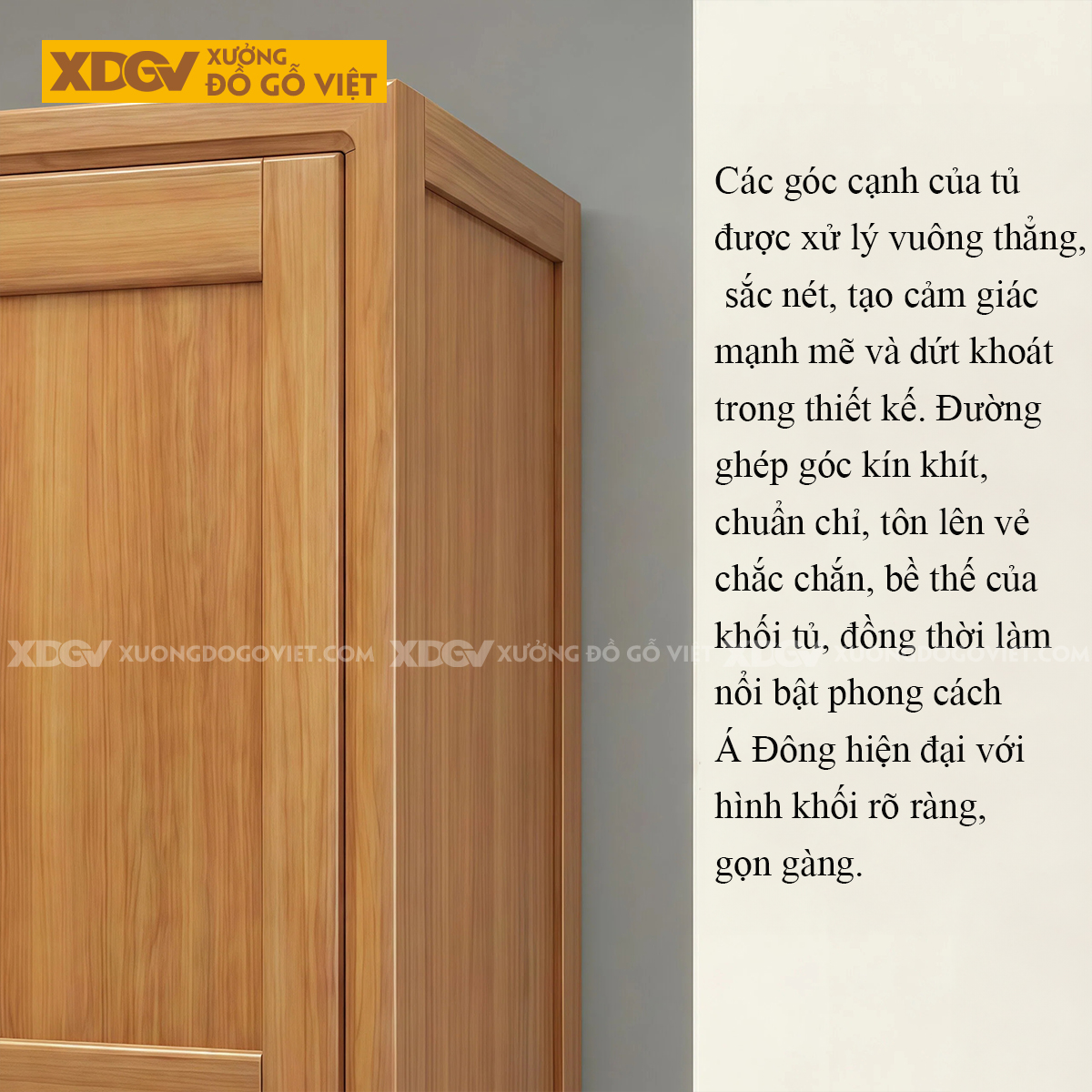 Mẫu Tủ Áo Gỗ Gõ Đỏ Cổ Điển Họa Tiết Nghệ Thuật Có Kệ Bên