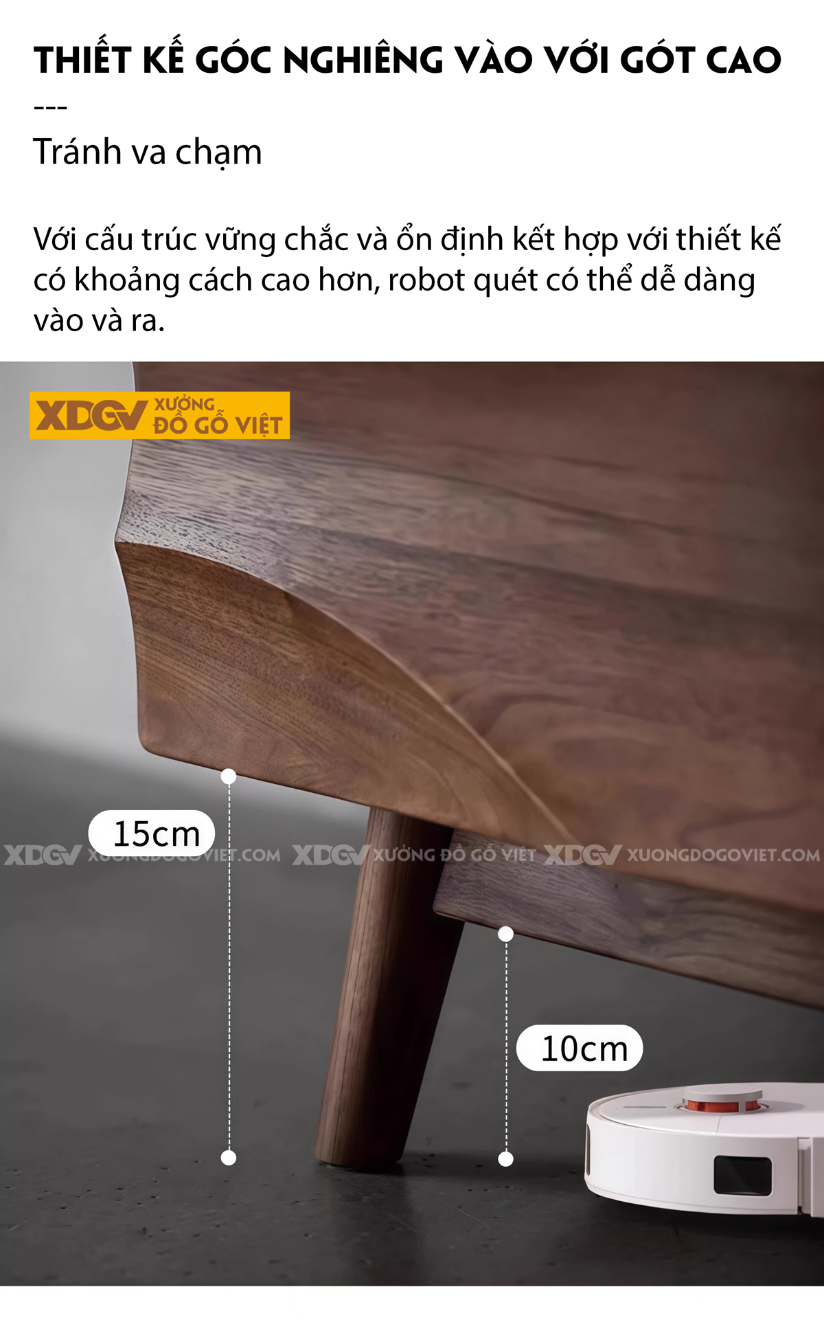 Mẫu Tủ Chén Bát Nhà Bếp Gỗ Óc Chó Thiết Kế Gợn Sóng Đẹp Mắt