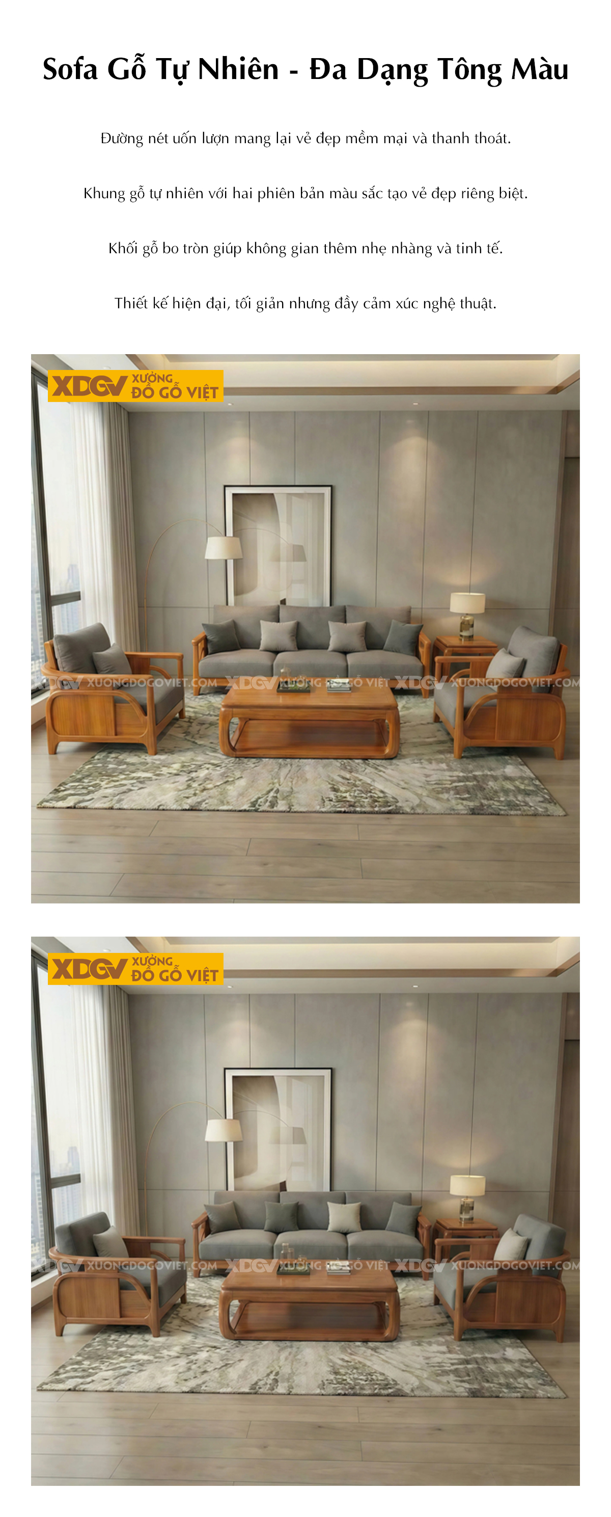 Sofa Gỗ Gõ Đỏ Phòng Khách Thiết Kế Tay Uốn Lượn Nghệ Thuật