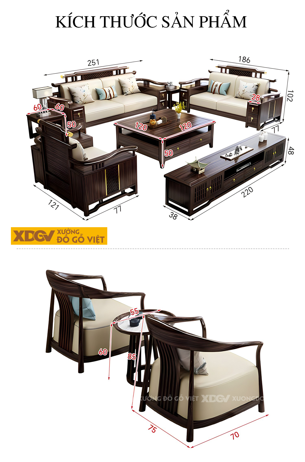 Sofa Lim Á Đông Đương Đại Tay Uốn Cong Tích Hợp Ngăn Kéo