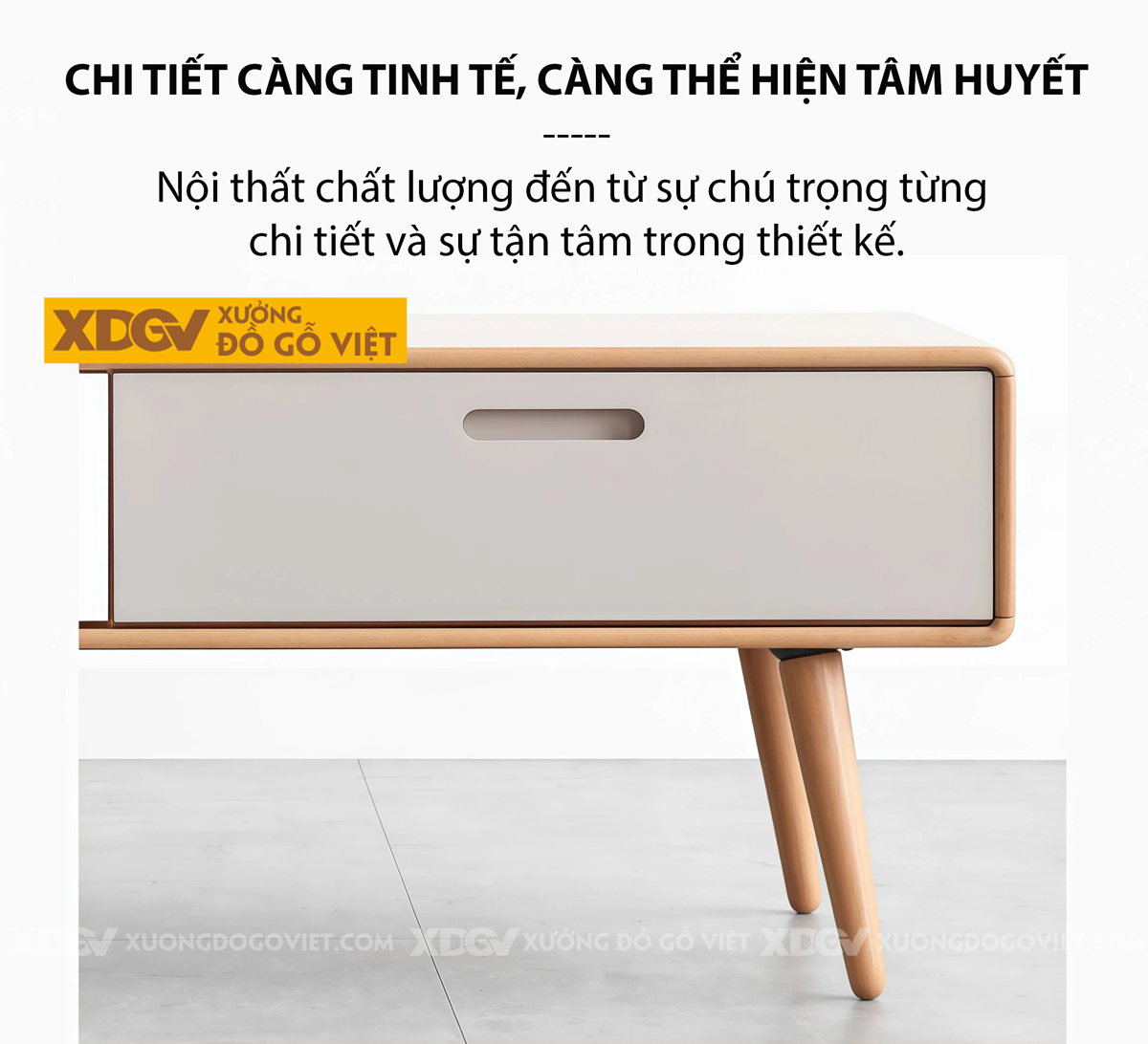 Tủ Giày Gỗ Veneer Sồi Dáng Hộp Vuông Phối Ngăn Kéo Kèm Kệ hở