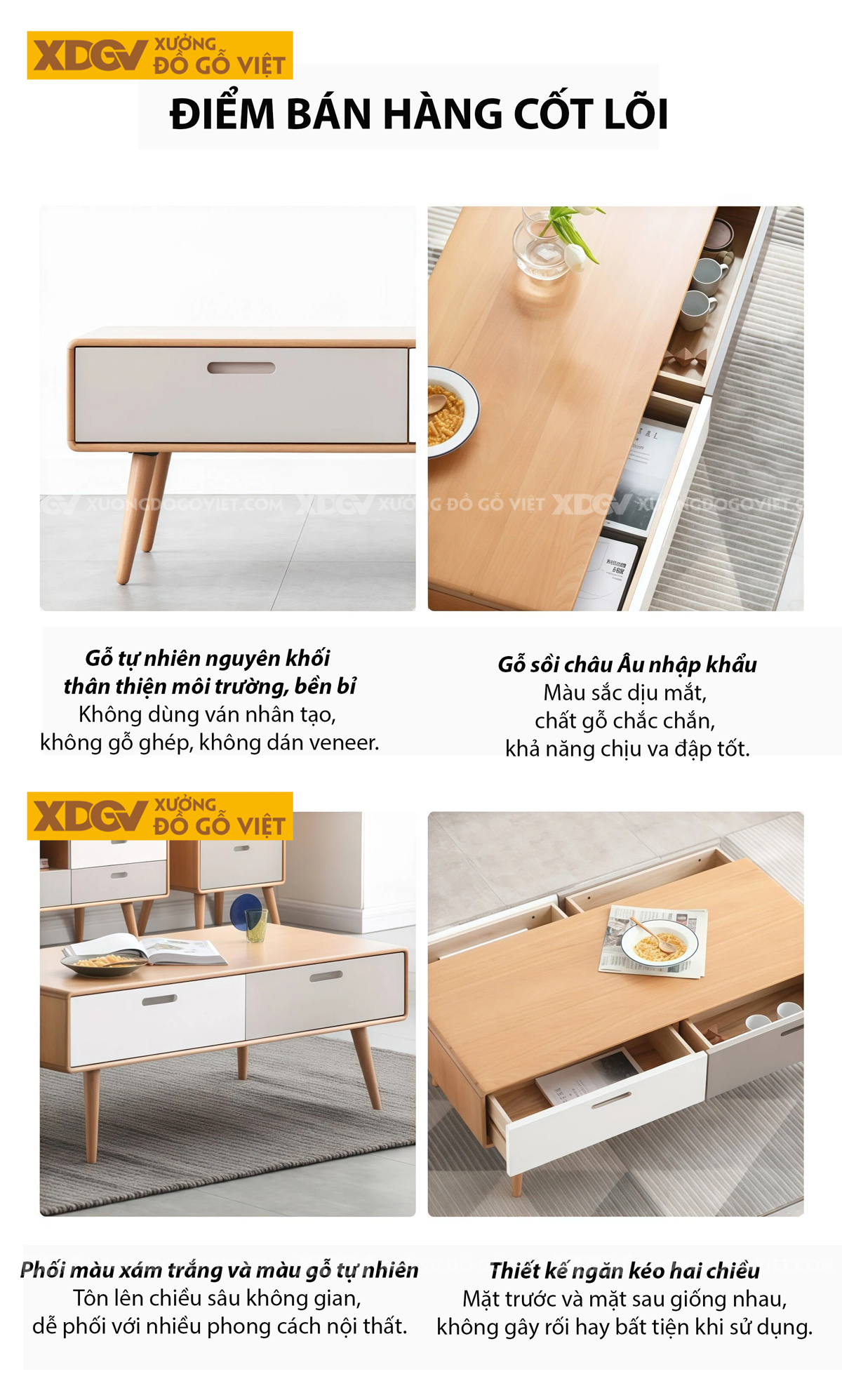 Tủ Giày Gỗ Veneer Sồi Dáng Hộp Vuông Phối Ngăn Kéo Kèm Kệ hở