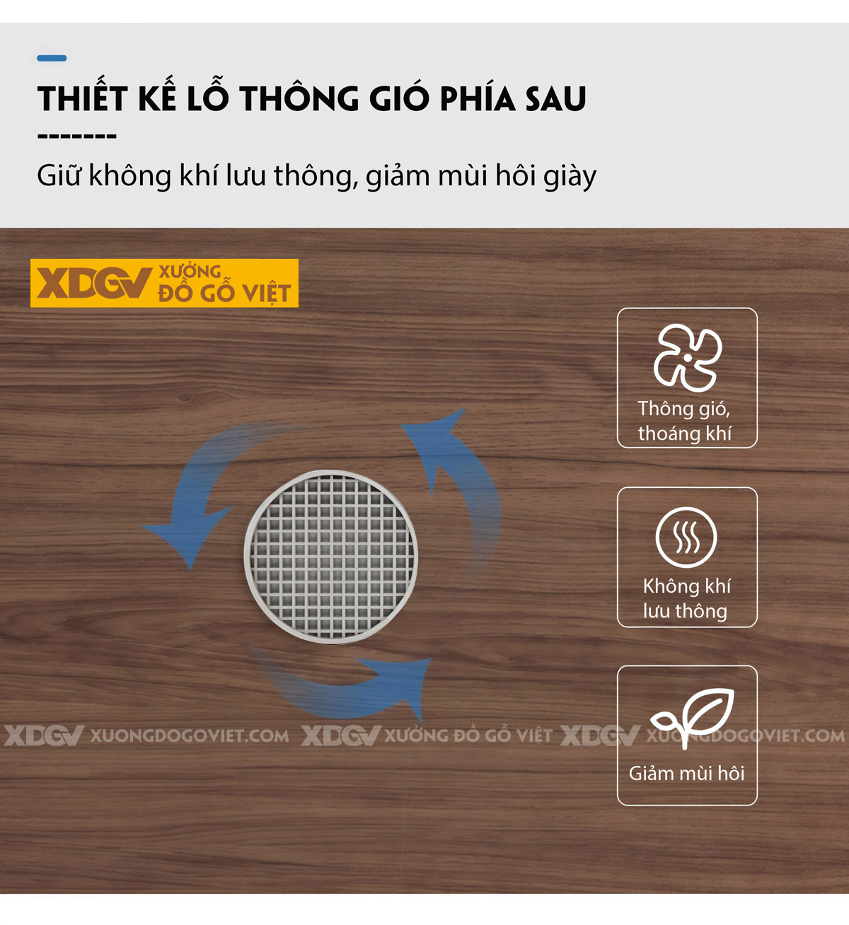 Tủ Giày Gỗ Veneer Sồi Dáng Hộp Vuông Phối Ngăn Kéo Kèm Kệ hở