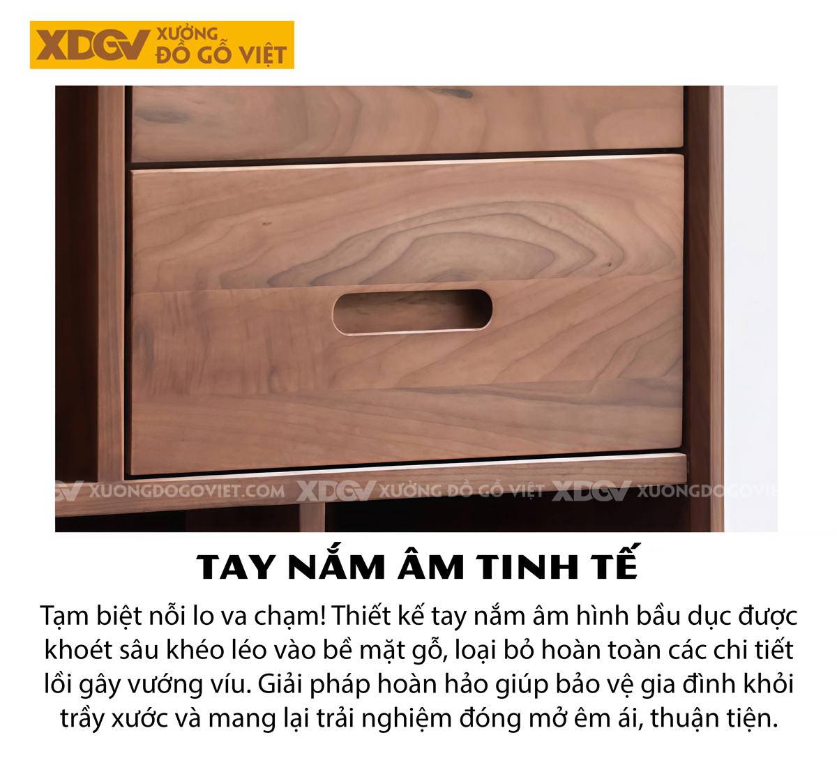 Tủ Sách Gỗ Óc Chó Hình Khối Vuông Vức Phối Chân Côn Bọc Kim