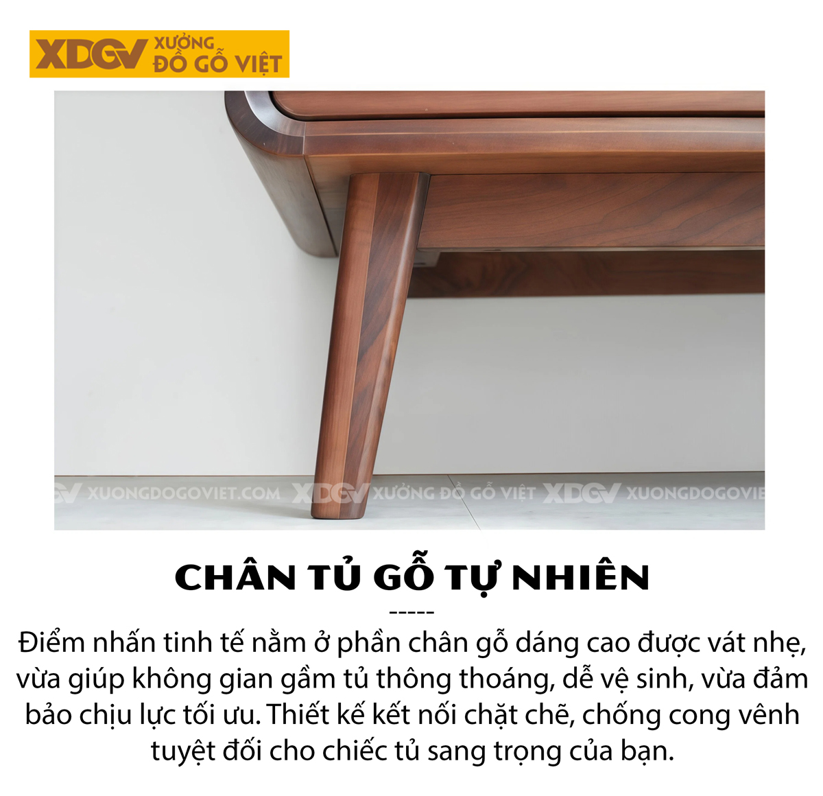 Tủ Sách Gỗ Óc Chó Hình Khối Vuông Vức Phối Chân Côn Bọc Kim