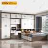 Giường Ngủ Gỗ MDF Công Nghiệp X2187
