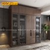 Tủ Quần Áo Gỗ MDF Công Nghiệp X1291