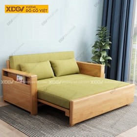 Ghế Giường Thông Minh Chất Liệu Gỗ Veneer Vân Sồi