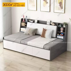 Giường Ngủ Gỗ MDF Công Nghiệp X7915