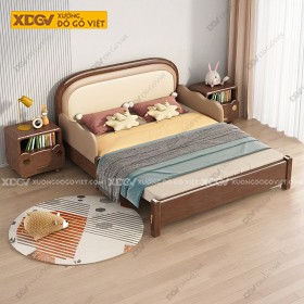 Giường Trẻ Em Gỗ Sồi X7611
