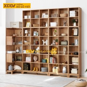 Kệ Sách Gỗ Tự Nhiên X1916