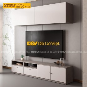 Kệ Tivi Kèm Tủ Trên Nhiều Ngăn Kệ Gỗ Công Nghiệp MDF