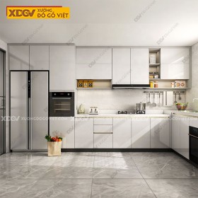 Tủ Bếp Gỗ MDF Công Nghiệp X5146