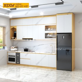 Tủ Bếp Gỗ MDF Công Nghiệp X6711