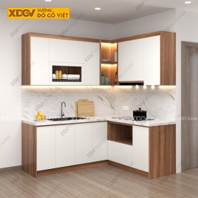 Tủ Bếp Gỗ MDF Công Nghiệp X6800