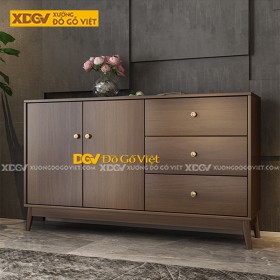 Tủ Chén Bát Gỗ Công Nghiệp X1736