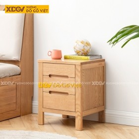 Tủ Đầu Giường Gỗ Sồi X1827