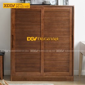 Tủ Giày Dép Cánh Lùa Gỗ Căm Xe Chất Lượng Cao