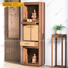 Tủ Thờ Gỗ Sồi X5067