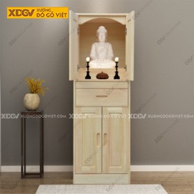 Tủ Thờ Gỗ Sồi X5073