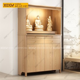 Tủ Thờ Gỗ Sồi X5122