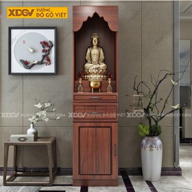 Tủ Thờ Gỗ Xoan Đào X5043
